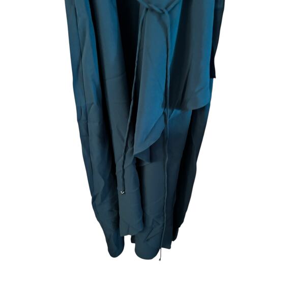 NWT City Chic Miss Jessica Maxi Wrap Dress Emerald Green Size 16 Cold Shoulder - Picture 5 of 6